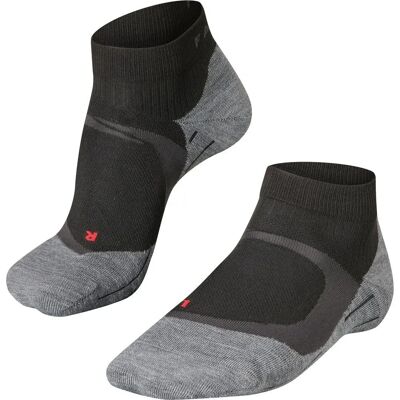 Falke Merk RU4 ENDURANCE COOL SHORT W. Runningkousen - zwart mix Falke Merk RU4 ENDURANCE COOL SHORT W. Runningkousen - zwart mix