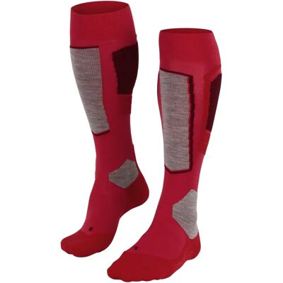 FALKE SK4 Damen Skisocken - Mehrfarben, Pink, Grau - Skisocken FALKE SK4 Damen Skisocken - Mehrfarben, Pink, Grau - Skisocken