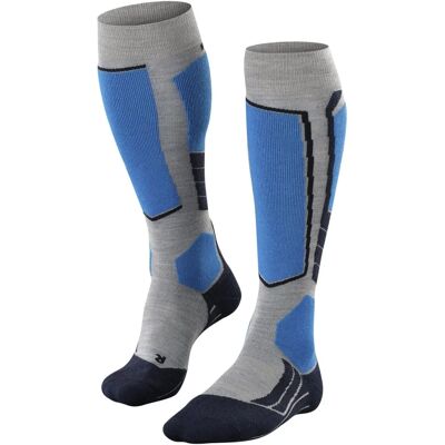 Chaussettes Falke SK2 en laine - Gris clair - Ski & Plein air - Publicité Chaussettes Falke SK2 en laine - Gris clair - Ski & Plein air - Publicité
