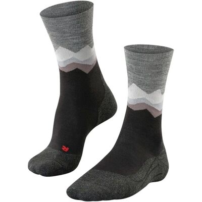 Falke Herren Schwarz Trekkingsocken - Modell TK2 Crest Falke Herren Schwarz Trekkingsocken - Modell TK2 Crest