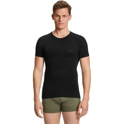 Falke Wool-Tech Light Kurzarmshirt - Schwarz - Herren M Falke Wool-Tech Light Kurzarmshirt - Schwarz - Herren M