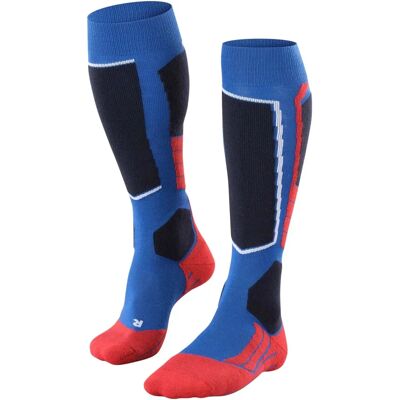 Medias de esquí FALKE SK2 Wool Naranja, Azul - Medias de esquí Medias de esquí FALKE SK2 Wool Naranja, Azul - Medias de esquí