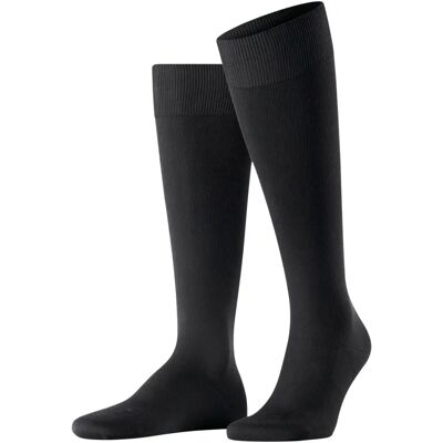 Falke Energizing Cotton Kniestrümpfe - Schwarz - Kompressionsstütze - Kniestrümpfe Falke Energizing Cotton Kniestrümpfe - Schwarz - Kompressionsstütze - Kniestrümpfe