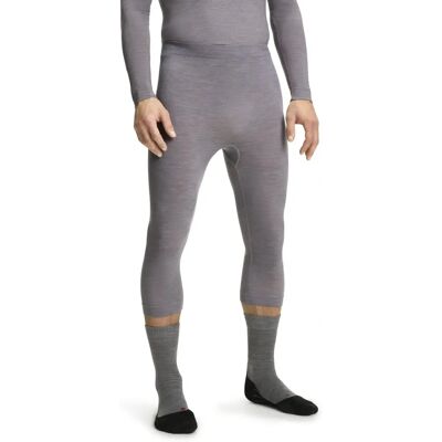 Falke Wool-Tech Light 3/4 Leggings - Heather Grey - Leggings Falke Wool-Tech Light 3/4 Leggings - Heather Grey - Leggings