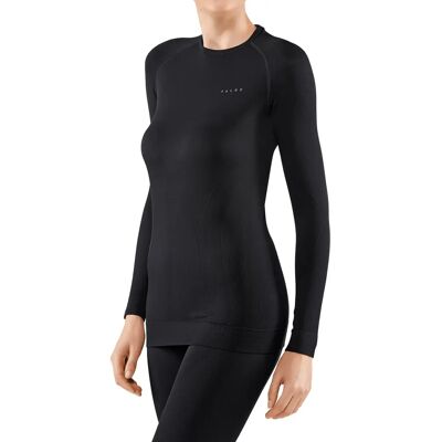 Falke Maximum Warm Langarmshirt - Schwarz - Langärmeliges Hemd Falke Maximum Warm Langarmshirt - Schwarz - Langärmeliges Hemd