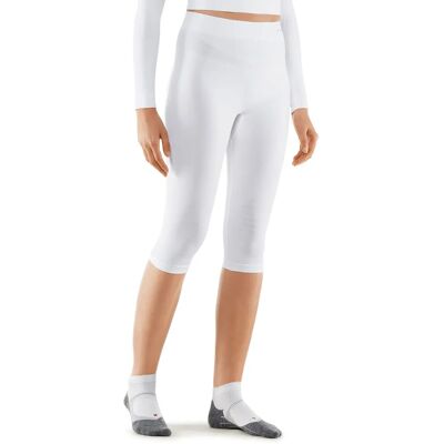 Falke Maximum Warm 3/4 Training Tights - Wit - Leggings - Koud weer Falke Maximum Warm 3/4 Training Tights - Wit - Leggings - Koud weer