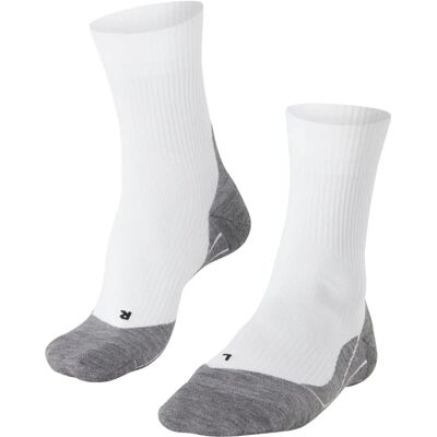 Falke Tennis 4 Skarpety - White Mix Biały Large Falke Tennis 4 Skarpety - White Mix Biały Large