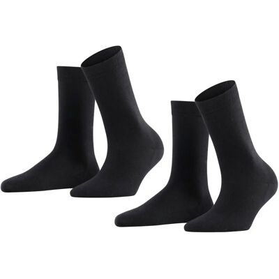 Falke Softmerino 2-Pack Chaussettes en Laine Mérinos Femmes 37-38 - Socks Falke Softmerino 2-Pack Chaussettes en Laine Mérinos Femmes 37-38 - Socks