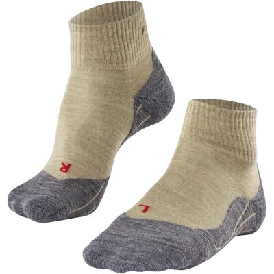 Falke Trekking 5 korte sokker - Nature Beige Melange Falke Trekking 5 korte sokker - Nature Beige Melange
