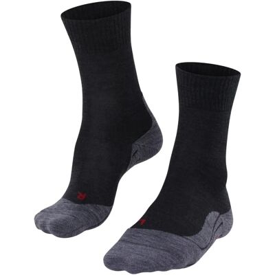 Calzini da trekking grigi Falke - Leggeri e rinforzati - Taglia 46-48 Calzini da trekking grigi Falke - Leggeri e rinforzati - Taglia 46-48