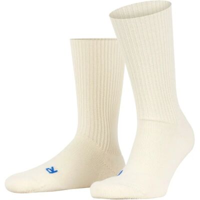 Chaussettes de trekking en laine mérinos blanche Falke - Modèle 16480 Chaussettes de trekking en laine mérinos blanche Falke - Modèle 16480