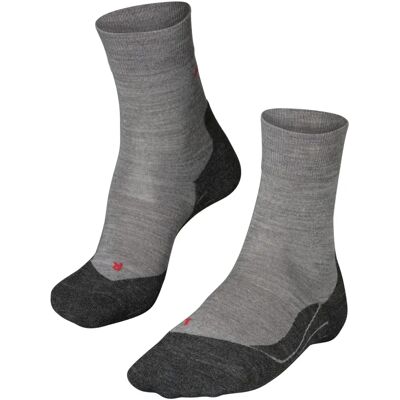 Falke Ljusgrå Melange Ullsockar - Sockor Falke Ljusgrå Melange Ullsockar - Sockor