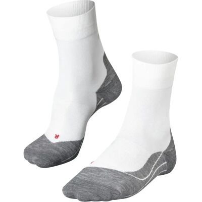Falke Running 4 Socken - Weiß Mix, Mittel, Unisex - Laufsocken Falke Running 4 Socken - Weiß Mix, Mittel, Unisex - Laufsocken