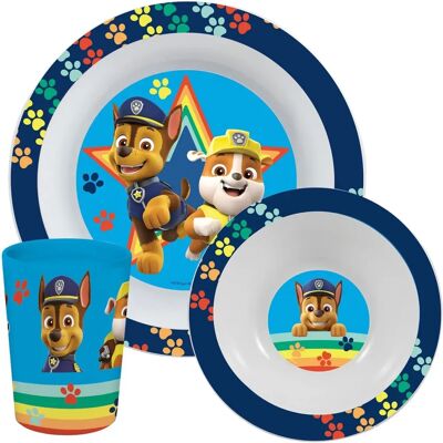 P:OS Paw Patrol Blau 3-tlg. Frühstücksset P:OS Paw Patrol Blau 3-tlg. Frühstücksset
