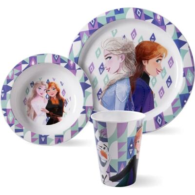 P:OS Frozen Kindergeschirrset - BPA-frei, Mikrowellenfest P:OS Frozen Kindergeschirrset - BPA-frei, Mikrowellenfest