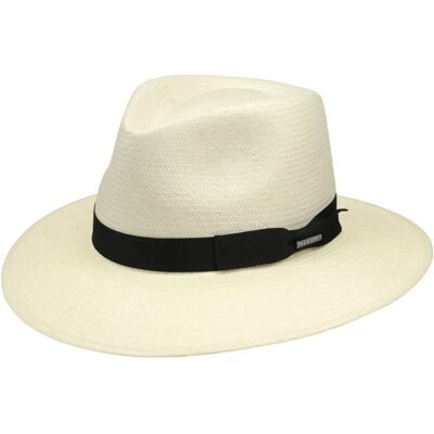 Chapeau de paille Toyo Traveller Stetson - Nature - XL Chapeau de paille Toyo Traveller Stetson - Nature - XL