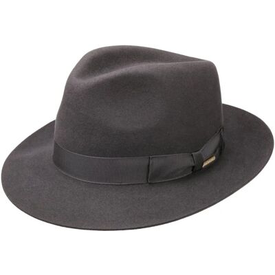 Chapeau Penn Gris - Style Fedora Bogart Chapeau Penn Gris - Style Fedora Bogart