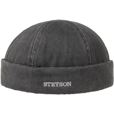 Stetson Schwarzer Baumwoll-Wasserabweisender Hut - Unisex - XXL Stetson Schwarzer Baumwoll-Wasserabweisender Hut - Unisex - XXL