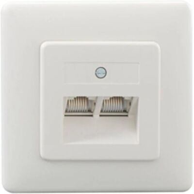 Rutenbeck UAE 2x8 Up rw Netzwerksteckdose - Netzwerkdose Rutenbeck UAE 2x8 Up rw Netzwerksteckdose - Netzwerkdose