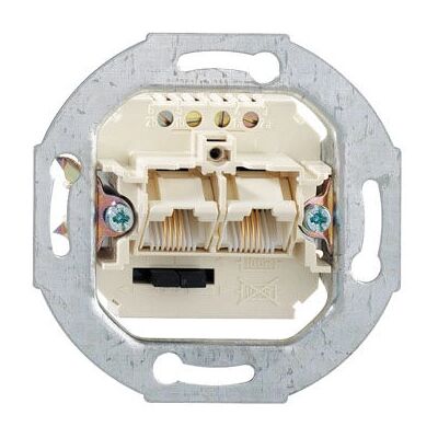 Rutenbeck 13010440 - Enchufe de Red RJ-45 - Blanco Rutenbeck 13010440 - Enchufe de Red RJ-45 - Blanco
