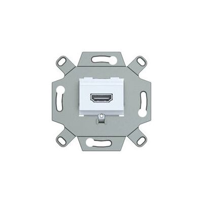 Rutenbeck 17010553 Steckdose HDMI - Hochwertige Unterputz HDMI Dose - Weiß Rutenbeck 17010553 Steckdose HDMI - Hochwertige Unterputz HDMI Dose - Weiß