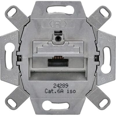 Rutenbeck Netzwerkdose - 1xRJ45, Cat6A, Unterputz, IP21 Rutenbeck Netzwerkdose - 1xRJ45, Cat6A, Unterputz, IP21