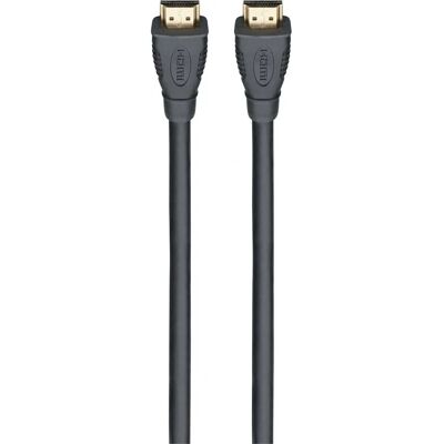 Rutenbeck HDMI Cable - 5m Black - Supports 4K - HDMI 2.0 Rutenbeck HDMI Cable - 5m Black - Supports 4K - HDMI 2.0