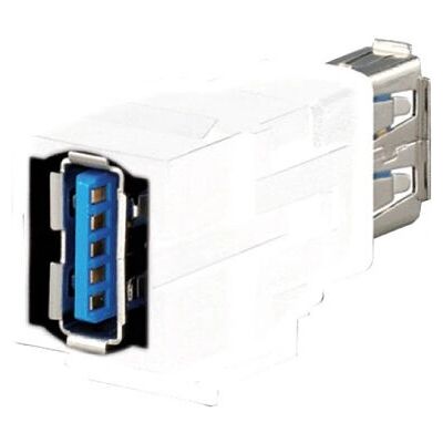 Module USB Keystone Rutenbeck 17010650 - USB 3.0, Montage mural - Publicité Module USB Keystone Rutenbeck 17010650 - USB 3.0, Montage mural - Publicité