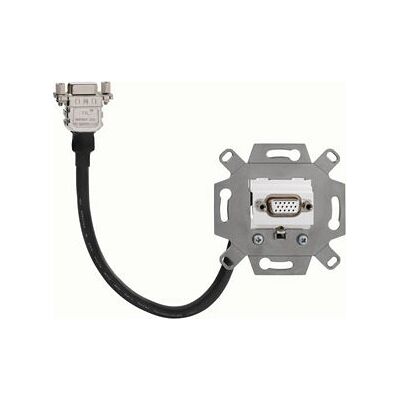 Rutenbeck Modell 17010555 - VGA Steckdose - Silber Rutenbeck Modell 17010555 - VGA Steckdose - Silber