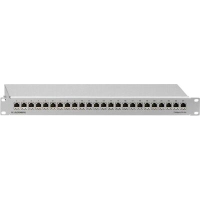 Rutenbeck PP-Cat.6A iso-24/1 - Pannello di patch - RJ-45 x 24 - Grigio - 1U Rutenbeck PP-Cat.6A iso-24/1 - Pannello di patch - RJ-45 x 24 - Grigio - 1U