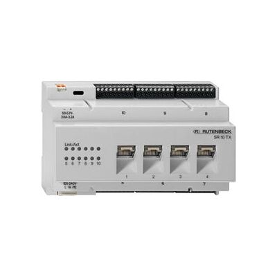 Rutenbeck SR 10TX GB - Switch - 10 Ports - Gris - Publicité Rutenbeck SR 10TX GB - Switch - 10 Ports - Gris - Publicité