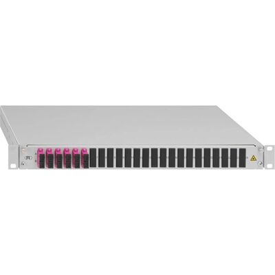 Rutenbeck 6xSC-D OM4 violet boîte de jonction fibre - 19 pouces/1U Rutenbeck 6xSC-D OM4 violet boîte de jonction fibre - 19 pouces/1U