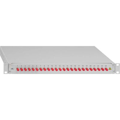 Rutenbeck 24xST OS2 Boîte de Fusion de Fibre - Boîte de Fusion Optique Rutenbeck 24xST OS2 Boîte de Fusion de Fibre - Boîte de Fusion Optique