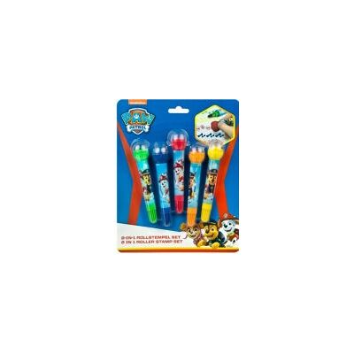 Set de marqueurs et tampons PAW Patrol - Publicité Set de marqueurs et tampons PAW Patrol - Publicité