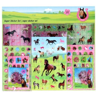 Paardenstickers - 500+ Duurzame Stickers voor Kinderen & Volwassenen Paardenstickers - 500+ Duurzame Stickers voor Kinderen & Volwassenen