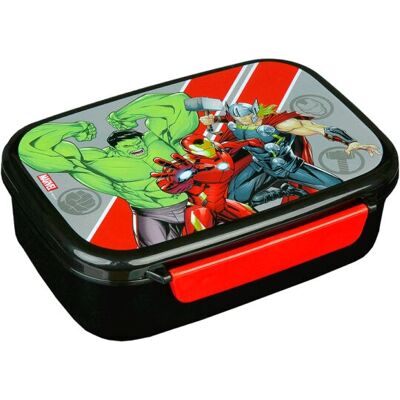 Scooli Avengers Lunchbox - Duurzaam Kunststof, BPA-vrij - 6x18x13.5cm Scooli Avengers Lunchbox - Duurzaam Kunststof, BPA-vrij - 6x18x13.5cm