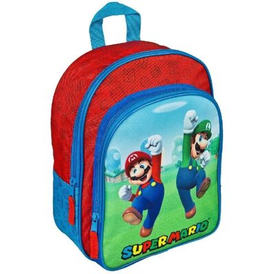 NoName Rucksack - Mario Farben - Kinder Rucksack 3+ - 7L NoName Rucksack - Mario Farben - Kinder Rucksack 3+ - 7L
