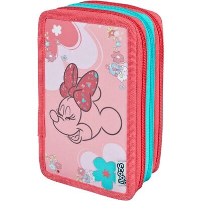Scooli MIUX0421 Trousse Rose - Pencil case Scooli MIUX0421 Trousse Rose - Pencil case