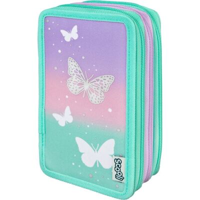 Scooli BUFI0421 Soft Aqua Pencil Case - Pencil Case Scooli BUFI0421 Soft Aqua Pencil Case - Pencil Case