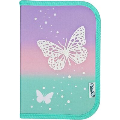Scooli BUFI0445 Trousse - Doux, Aqua, Rose, Violet - Trousse à crayons Scooli BUFI0445 Trousse - Doux, Aqua, Rose, Violet - Trousse à crayons