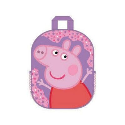 Sac à dos Peppa Pig Rose - Sac d'école - Publicité Sac à dos Peppa Pig Rose - Sac d'école - Publicité