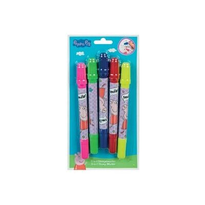 Undercover PIQA0744 Stempelstift - Kreativ 2-in-1 med Peppa Pig Undercover PIQA0744 Stempelstift - Kreativ 2-in-1 med Peppa Pig