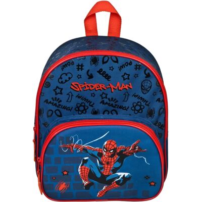 Undercover Spider-Man Rugzak - Duurzaam, Verstelbare Schouderbanden, 8L Undercover Spider-Man Rugzak - Duurzaam, Verstelbare Schouderbanden, 8L