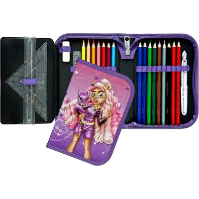 Scooli MHDC0445 - Trousse ergonomique multicolore - Trousse Scooli MHDC0445 - Trousse ergonomique multicolore - Trousse