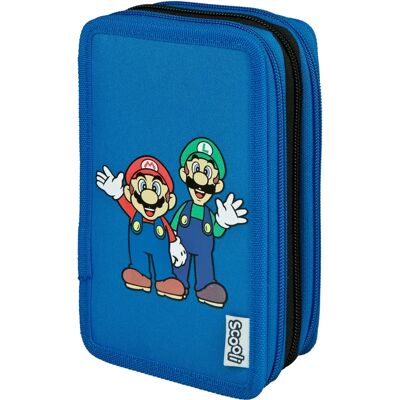 Trousse Super Mario Triple étage - Enfants, multicolore Trousse Super Mario Triple étage - Enfants, multicolore