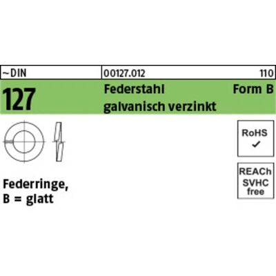 Sonstige Federringe B 27 - Federstahl Spring Washer Sonstige Federringe B 27 - Federstahl Spring Washer