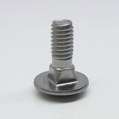 Nobrand - DIN603 M8x35 - A2 Edelstahl - Vierkantantrieb - Schraube Nobrand - DIN603 M8x35 - A2 Edelstahl - Vierkantantrieb - Schraube