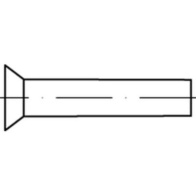Nobrand - DIN 661 Aluminium Blank - Ø5 - 20mm - Niete Nobrand - DIN 661 Aluminium Blank - Ø5 - 20mm - Niete