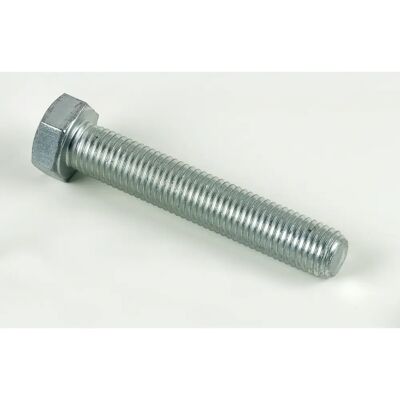 Nobrand - DIN 933 M7x30 - 8.8 - galvanisiert - Sechskantbolzen Nobrand - DIN 933 M7x30 - 8.8 - galvanisiert - Sechskantbolzen