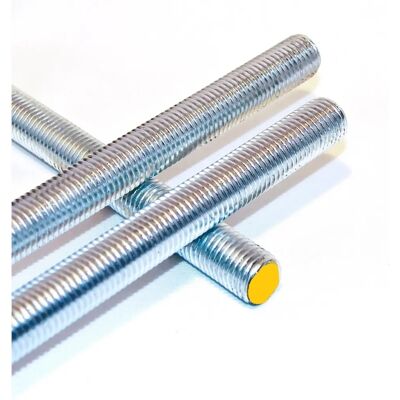 Nobrand M30 x 1000mm Verzinkter Stahl Bolzen - Befestigung Nobrand M30 x 1000mm Verzinkter Stahl Bolzen - Befestigung